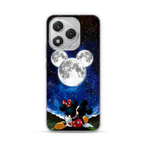 Silikonska Maskica za Honor 400 Lite - Cartoon Moon