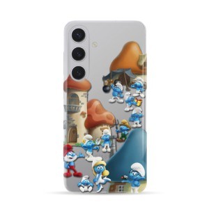 Silikonska Maskica za Galaxy S24 Plus - Smurfs