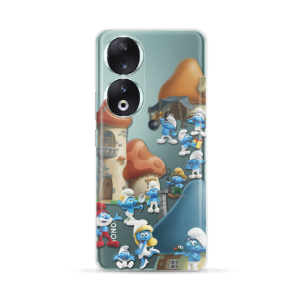 Silikonska Maskica za Honor 90 - Smurfs