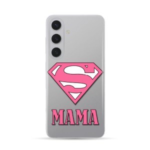 Silikonska Maskica za Galaxy S24 - Super Mama