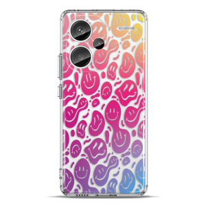 Silikonska Maskica za Redmi Note 13 Pro Plus - Colorful Smiley