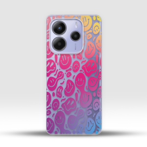 Silikonska Maskica za Redmi Note 14 (5G) - Colorful Smiley