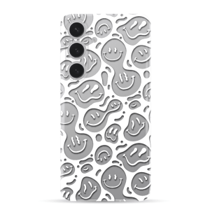 Silikonska Maskica za Galaxy S24 - White Smiley