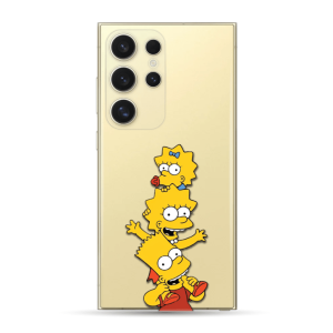 Silikonska Maskica za Galaxy S24 Ultra - Simpsons