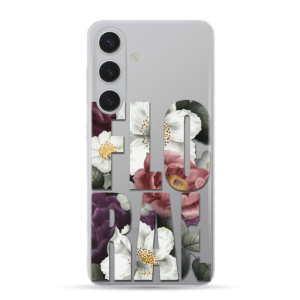 Silikonska Maskica za Galaxy S24 Plus - Floral 3