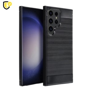 Silikonska Carbon Maskica za Samsung Galaxy S23 Ultra