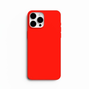 iPhone 13 Pro - Mekana Silikonska Maskica - Crvena