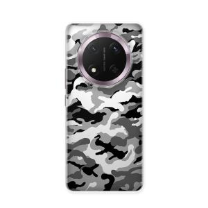 Silikonska Maskica za Honor Magic 7 Lite - Camouflage - siva