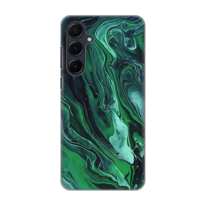 Silikonska Maskica za Galaxy S25 - Liquid Green