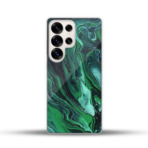 Silikonska Maskica za Galaxy S25 Ultra - Liquid Green
