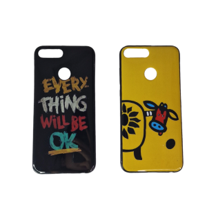 Silikonska šarena maskica s motivom - Honor 9 Lite