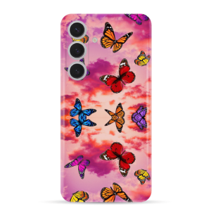 Silikonska Maskica za Galaxy S24 Plus - Butterfly Sky