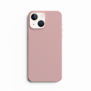 Mekana Silikonska Maskica za iPhone 14 - Puder roza