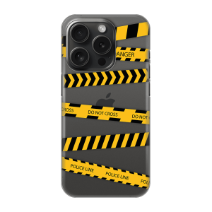 Silikonska Maskica za iPhone 16 Pro Max - Do Not Cross