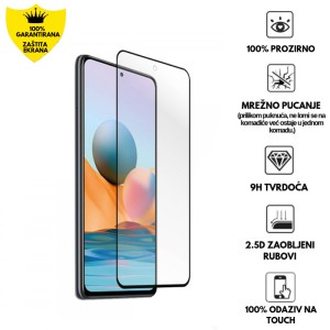 Zaštitno Staklo za ekran za Xiaomi 11T / 11T Pro (3D) - (Prozirno sa crnim rubovima)