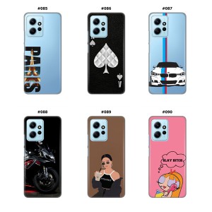 Silikonska Maskica za Xiaomi Redmi Note 12 (4G)  - Šareni motivi
