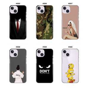 Silikonska Maskica za iPhone 14 - Šareni motivi