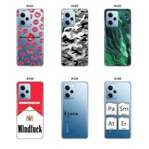 Silikonska Maskica za Xiaomi Redmi Note 12 Pro (5G) - Šareni motivi