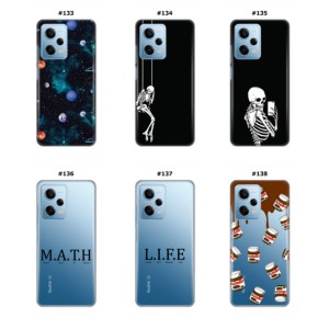Silikonska Maskica za Xiaomi Redmi Note 12 Pro (5G) - Šareni motivi