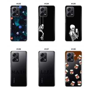 Silikonska Maskica za Xiaomi Redmi Note 12 Pro Plus  - Šareni motivi
