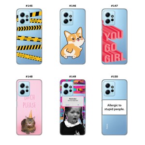 Silikonska Maskica za Xiaomi Redmi Note 12 (4G)  - Šareni motivi