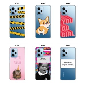 Silikonska Maskica za Xiaomi Redmi Note 12 Pro (5G) - Šareni motivi