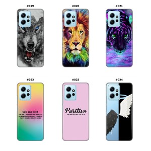 Silikonska Maskica za Xiaomi Redmi Note 12 (4G)  - Šareni motivi