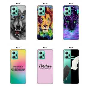 Silikonska Maskica za Xiaomi Redmi Note 12 (5G)  - Šareni motivi