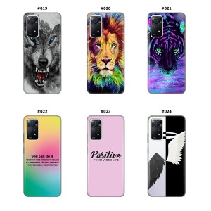 Silikonska Maskica za Redmi Note 12 Pro (4G)  - Šareni motivi