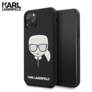 Karl Lagerfeld Maskica za iPhone 11 Pro Max – Crna