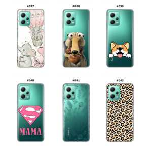 Silikonska Maskica za Xiaomi Redmi Note 12 (5G)  - Šareni motivi
