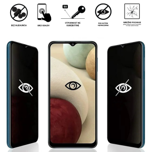 Zaštitno Staklo za ekran za Samsung Galaxy A25 (3D) - Privacy-AntiSpy