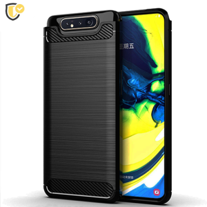 Silikonska Carbon Maskica za Galaxy A80