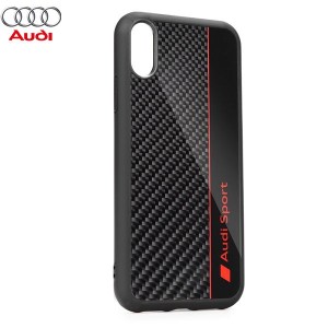 AUDI Carbon Fibre Originalna Maskica za iPhone 7+ / 8+