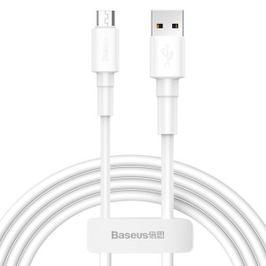 Baseus kabel - USB na Micro USB - 2.4A - 100cm - Bijeli