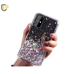 Glitter - Prozirna šljokičasta - Silikonska Maskica za Galaxy S22 - Više boja