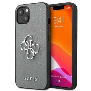 GUESS 4G Metal Logo Maskica za iPhone 13 Mini – Siva
