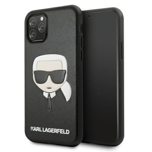 Karl Lagerfeld Ikonik Karl Maskica za iPhone 11 Pro Max – Crna