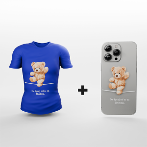 Ženska Majica + Silikonska maskica za mobitel - F37