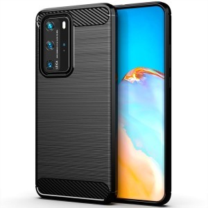 Silikonska Carbon Maskica za P40 Pro
