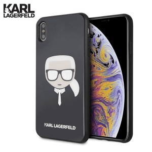 Karl Lagerfeld Maskica za iPhone XR – Crna