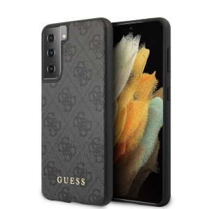 GUESS Faceplate Maskica za Galaxy S21 Plus – Siva