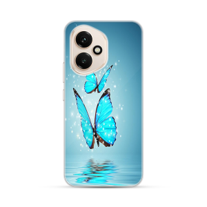 Silikonska Maskica za Honor 400 - Blue Butterfly