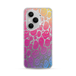 Silikonska Maskica za Honor 400 Pro - Colorful Smiley