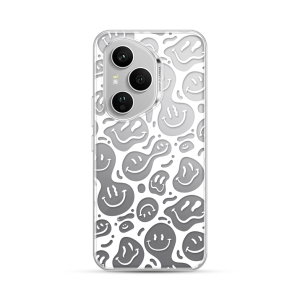 Silikonska Maskica za Honor 400 Pro - White Smiley