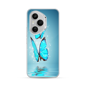Silikonska Maskica za Honor 400 Pro - Blue Butterfly