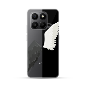 Silikonska Maskica za Honor 400 Smart - Black & White