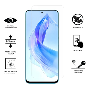 Zaštitno Staklo za ekran za Honor 90 Lite (2D) - Prozirno