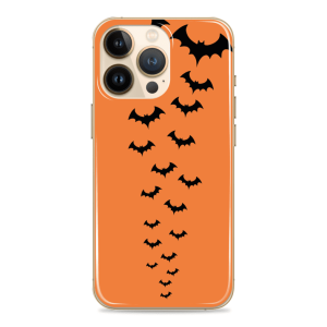 Silikonska maskica za mobitel - Black Bats - Halloween-33