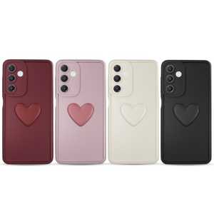 Silikonska "3D Heart" Maskica za Samsung Galaxy A55 u više boja